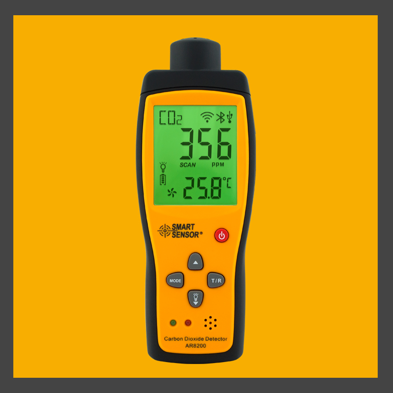Smart Sensor AR 8200 Carbon Dioxide Meter for air quality monitoring